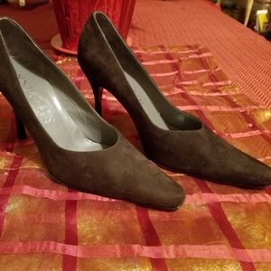 Anne Klein Collection Suede Pump 7M made in Italy